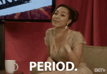 Period Parker Mckenna Posey GIF - Period Parker Mckenna Posey Games People Play GIFs