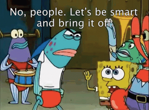 Spongebob Band Geeks GIF - Spongebob Band Geeks Lets Be Smart - Discover &  Share GIFs