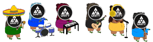 Unity Unity Academy Sticker - Unity Unity Academy Unity Academy Dao Stickers