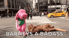 Angry Nope GIF - Angry Nope Barney GIFs