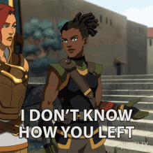 I Dont Know How You Left Andra GIF - I Dont Know How You Left Andra Teela GIFs