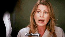 Greys Anatomy Meredith Grey GIF - Greys Anatomy Meredith Grey Im Family GIFs