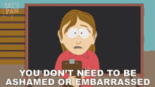 you dont need to be ashamed or embarrassed church counselor south park s6e8 red hot catholic love