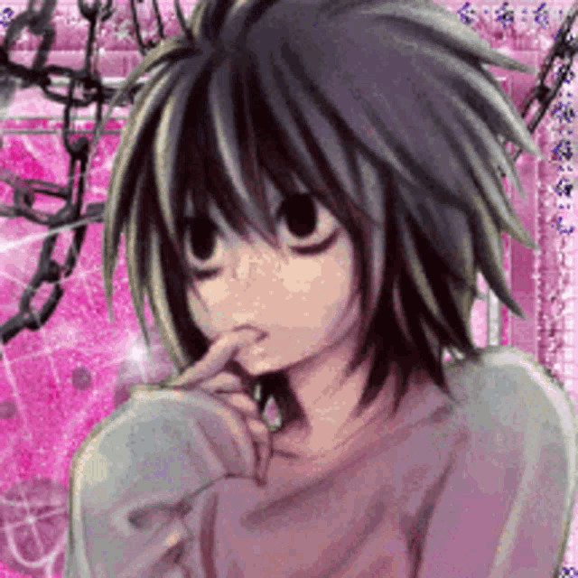 lawliet ryuzaki icon  Death note, Death note l, Cute anime guys