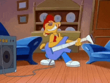 Lionhearts Rock And Roll GIF - Lionhearts Rock And Roll Guitar GIFs