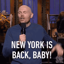New York Is Back Baby Bill Burr GIF