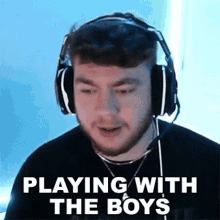 Playing With The Boys Superevan GIF - Playing With The Boys Superevan Game Time With The Boys GIFs