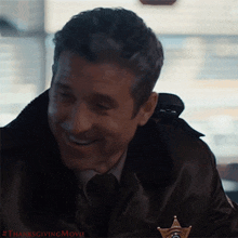 smiling patrick dempsey thanksgiving grinning happy
