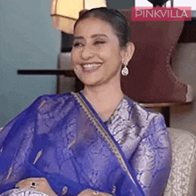 Smiling Manisha Koirala GIF - Smiling Manisha Koirala Pinkvilla GIFs