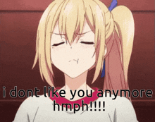 Hmph Pout GIF - Hmph Pout Anime Girl GIFs