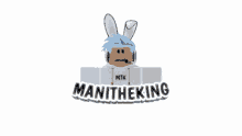 Mani The King Logo GIF - Mani The King Logo Roblox GIFs