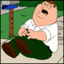peter griffin ouch ah family guy pain