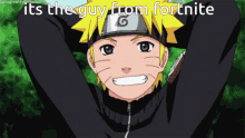 Fortnite Fortnite Meme GIF - Fortnite Fortnite Meme Naruto Uzumaki GIFs