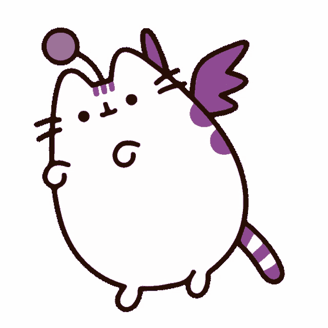 Pusheen Cat Sticker - Pusheen Cat Cute - Discover & Share GIFs