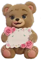 a teddy bear with the letters a.c on it