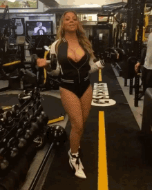 Mariah Carey Gym GIF - Mariah Carey Gym Workout GIFs