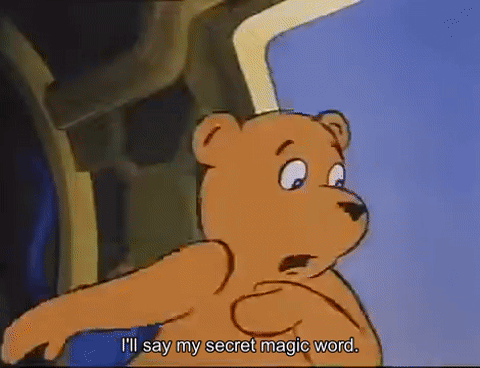Ted transforms into SuperTed