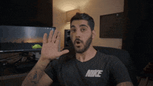 Covering The Camera Rudy Ayoub GIF - Covering The Camera Rudy Ayoub Ending The Video GIFs