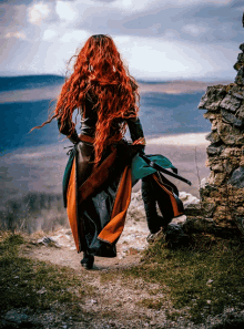 Warrior Windy GIF - Warrior Windy Red Hair GIFs