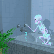 Death Skelly GIF - Death Skelly Bathtub GIFs
