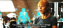 Pepper Potts 8011things GIF - Pepper Potts 8011things Talk To You GIFs