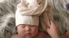 Napping Baby Dress Up GIF - Napping Baby Dress Up Cute GIFs