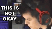 This Is Not Okay Jacob Gaming GIF - This Is Not Okay Jacob Gaming This Is Not Fine GIFs