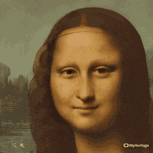 Mona Lisa Leonardo Da Vinci GIF - Mona Lisa Leonardo Da Vinci Living GIFs