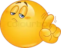 stock image of a smiley face giving a thumbs up sign