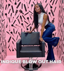 Blow Out Hair Indique Hair GIF - Blow Out Hair Indique Hair Bounce Blow Out Hair GIFs