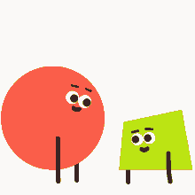 shapemates circle square high five friends