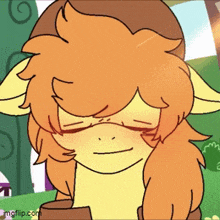 a close up of a cartoon character with the website mgflip.com in the lower right corner