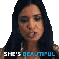 She'S Beautiful Indira Shetty Sticker - She'S Beautiful Indira Shetty Shelley Conn Stickers