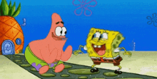 High Five Spongebob GIF - High Five Spongebob Patrick GIFs