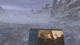a computer screen shows a screenshot of a game called skywalker 's behemoth