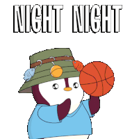 Basketball Sleep Sticker