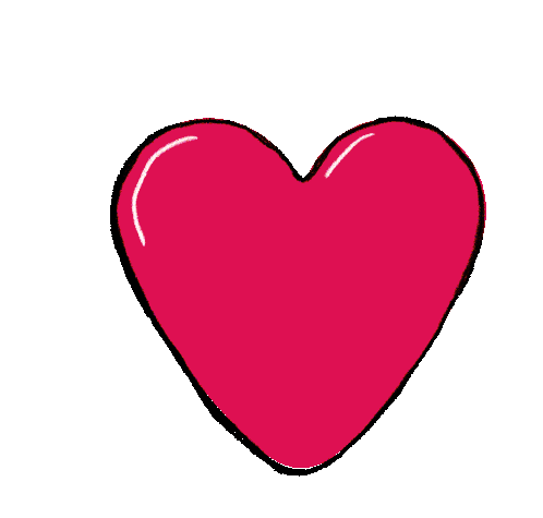 Love Heart Sticker - Love Heart Summer Stickers