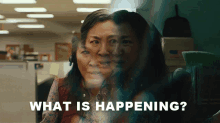 What Is Happening Evelyn Wang GIF - What Is Happening Evelyn Wang Michelle Yeoh GIFs