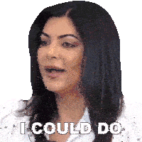 I Could Do Something About It Sushmita Sen Sticker