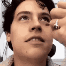 cole sprouse makeup retouch cute handsome