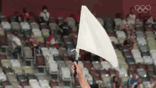 White Flag Yulimar Rojas GIF - White Flag Yulimar Rojas Nbc Olympics GIFs