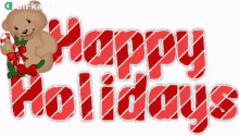 Happy Holidays Gifkaro GIF - Happy Holidays Gifkaro Merry Christmas GIFs