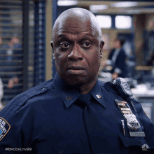 Mean Mugging Andre Braugher GIF - Mean Mugging Andre Braugher Raymond Holt GIFs
