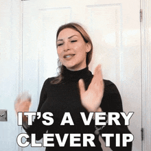 It'S A Very Clever Tip Tracy Kiss GIF