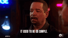 It Used To Be So Simple Odafin Tutuola GIF - It Used To Be So Simple Odafin Tutuola Law And Order Special Victims Unit GIFs