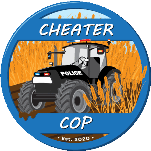 Farmer Cop Fc Sticker - Farmer Cop Fc Cheater Cop Stickers