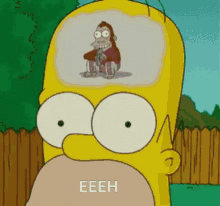 Eeeh The Simpsons GIF - Eeeh The Simpsons Monkey Cymbal GIFs