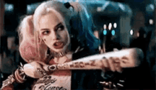 Bang Harley Quinn GIF - Bang Harley Quinn Bat GIFs