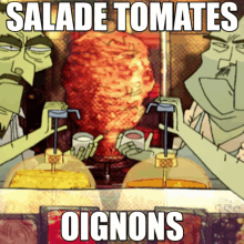 Salade Tomate Oignons Lascars GIF - Salade Tomate Oignons Lascars Salade Dans Ton Grec GIFs
