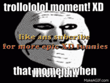 Troll Face Meme GIF - Troll Face Meme Memes GIFs